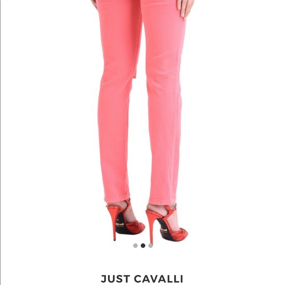Roberto Cavalli Pink Slim Women's Jeans - Picture 9 of 16
